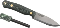 Casström No.8 SFK Grön Micarta veitsi tuluksilla New