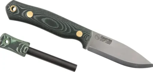 Casström No.8 SFK Grön Micarta veitsi tuluksilla New