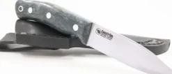 No.10 Swedish Forest Knife Sandvik 14C28N puukko, Full Flat-Casström Hot