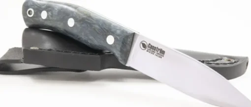 No.10 Swedish Forest Knife Sandvik 14C28N puukko, Full Flat-Casström Hot