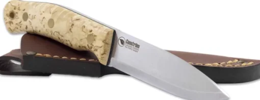 No.10 Swedish Forest Knife Sandvik 14C28N puukko, Masur/Scandi-Casström Best