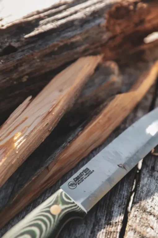 Casström No.14 Swedish Forest Knife puukko tulusraudalla, vihreä Sale