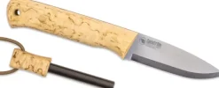 Casström Woodsman Sleipner puukko kipinäraudalla, Masur/Scandi Clearance