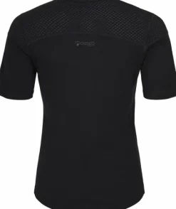 Catago May Short Sleeve O-Neck naisten aluspaita, musta New