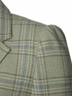 Chevalier Advie Tweed Blazer naisille, Willow Green Checked Fashion
