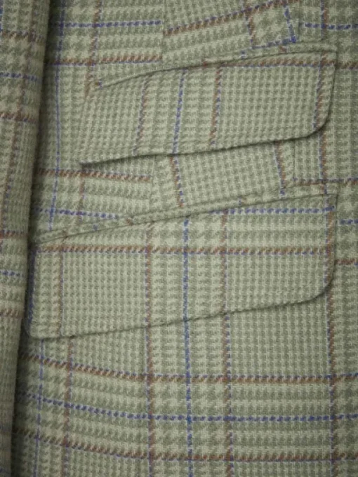 Chevalier Advie Tweed Blazer naisille, Willow Green Checked Fashion
