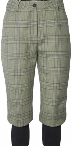 Advie Tweed Breeks naisten polvihousut, Willow Green Checked-Chevalier Online
