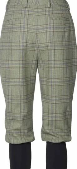 Advie Tweed Breeks naisten polvihousut, Willow Green Checked-Chevalier Online