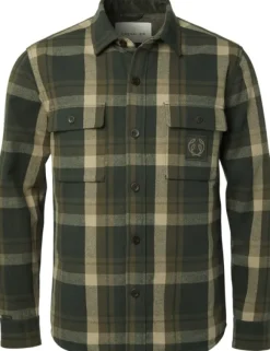 Axe Overshirt paita, Green Checked-Chevalier Clearance