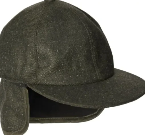 Blake Cap metsästyslippis, unisex, Dark Green Harringbone-Chevalier Discount
