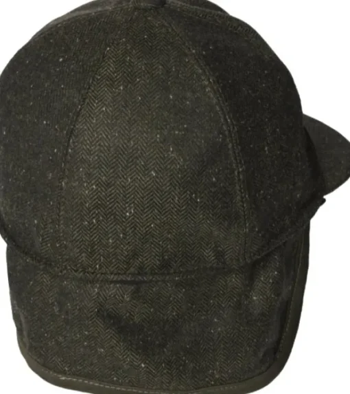 Blake Cap metsästyslippis, unisex, Dark Green Harringbone-Chevalier Discount