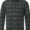 Champ Wool Overshirt Men flanellipaita, Iron Checked-Chevalier Clearance