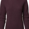 Chevalier Cherry Rollneck naisten poolopaita, viininpunainen Online