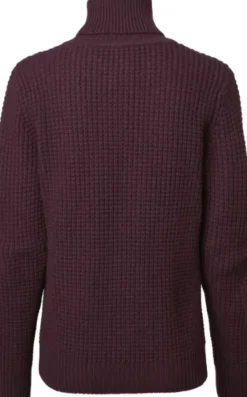 Chevalier Cherry Rollneck naisten poolopaita, viininpunainen Online