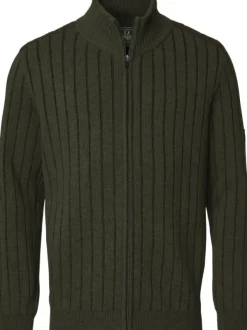 Fjord -villaneuletakki, vihreä-Chevalier Fashion