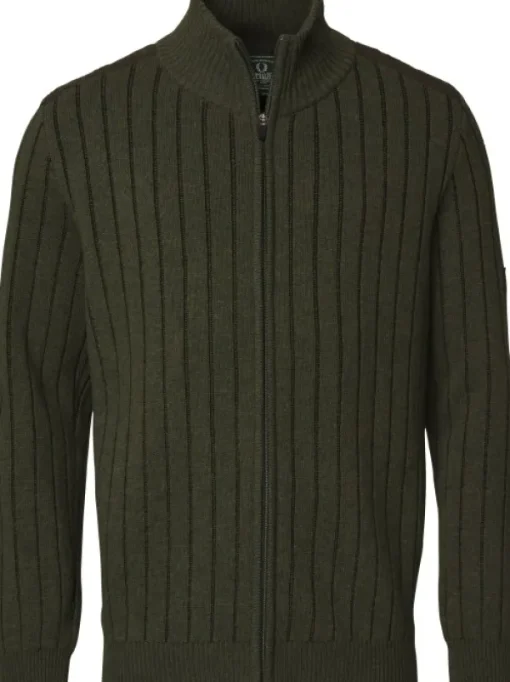 Fjord -villaneuletakki, vihreä-Chevalier Fashion