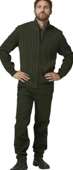 Fjord -villaneuletakki, vihreä-Chevalier Fashion
