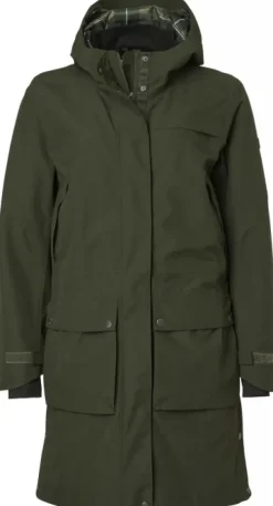 Fractus Chevalite Rain Coat naisten sadeviitta, Tobacco Green-Chevalier Discount