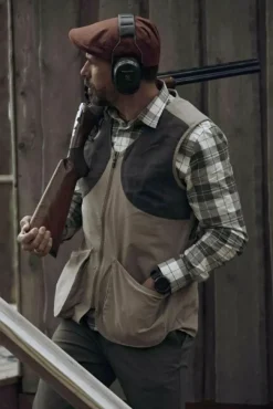 Chevalier Gate Shooting Vest -liivi, vaaleanruskea New