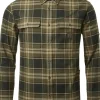 Heron Flannel Shirt paita, Evergreen Checked-Chevalier Clearance