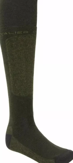 Chevalier High Boot Sock Unisex Dark Green Sale