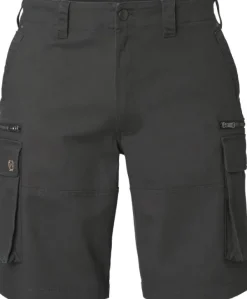 Chevalier Jay Shorts puuvillaiset shortsit, tummanharmaa Hot