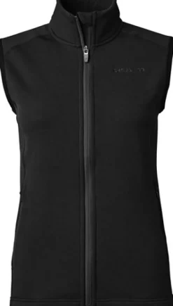 Lenzie Fleece Vest naisten fleeceliivi, musta-Chevalier Fashion