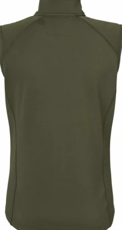 Lenzie Fleece Vest naisten fleeceliivi, Dark Green-Chevalier Hot