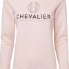 Logo naisten collegepaita, Soft Pink-Chevalier Discount