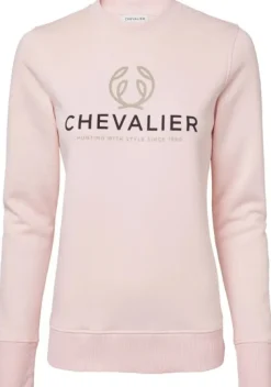 Logo naisten collegepaita, Soft Pink-Chevalier Discount