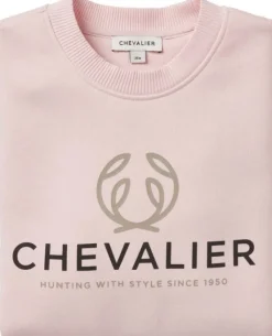 Logo naisten collegepaita, Soft Pink-Chevalier Discount
