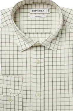 Chevalier Luton Shooting Fit Shirt paita, Hunter Green Tattersall Discount