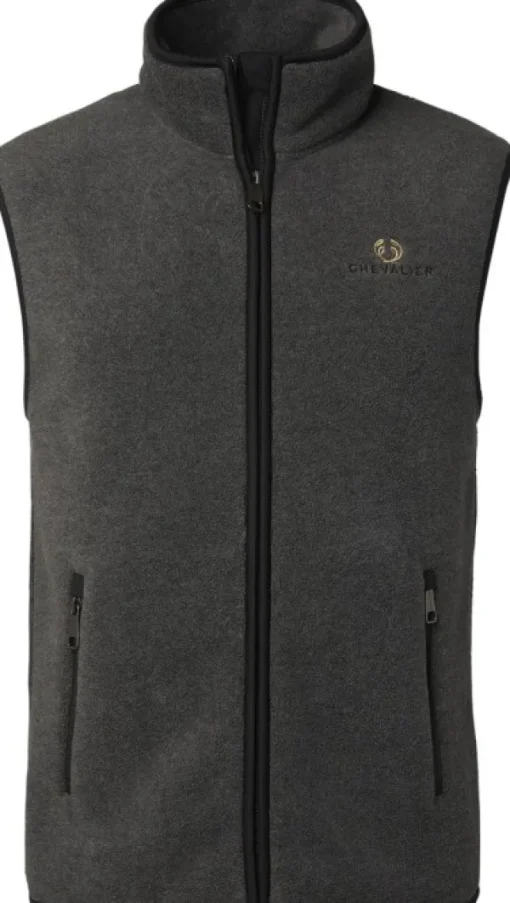 Mainstone Fleece Vest fleeceliivi, Anthracite-Chevalier New