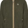 Chevalier Mainstone Jacket Junior lasten fleecetakki, maastonvihreä New