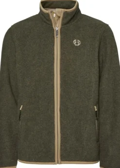 Chevalier Mainstone Jacket Junior lasten fleecetakki, maastonvihreä New