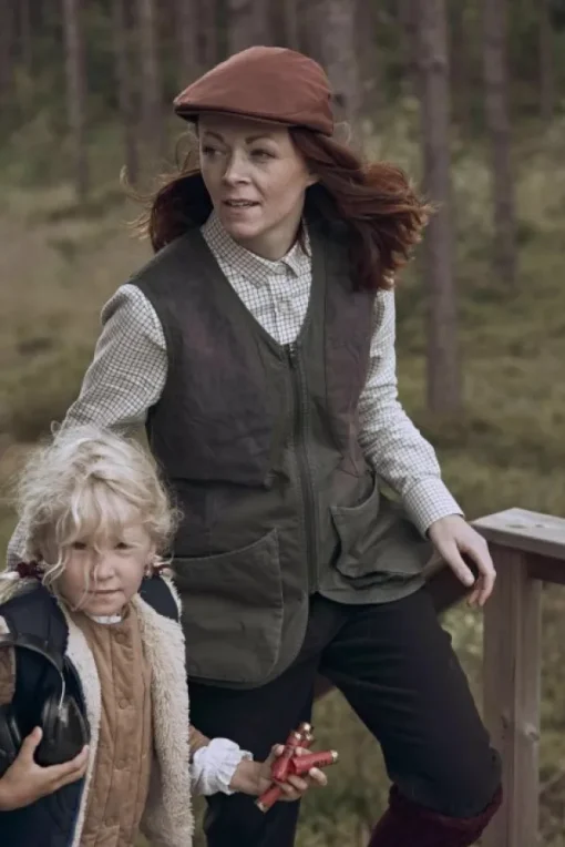 Chevalier Meadow Shooting Vest -naisten liivi, vihreä Outlet