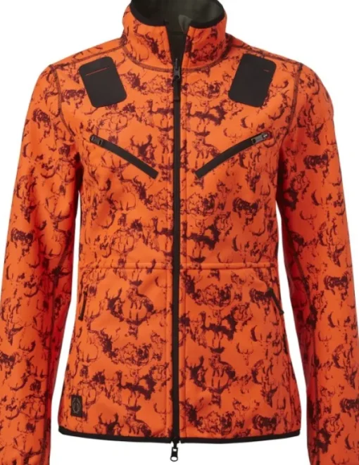 Chevalier Mist Windblocker Reversible Jacket käännettävä naisten metsästystakki, High Vis Orange Deer Discount