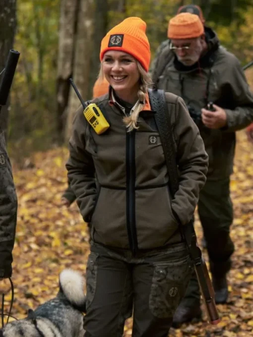 Chevalier Mist Windblocker Reversible Jacket käännettävä naisten metsästystakki, High Vis Orange Deer Discount