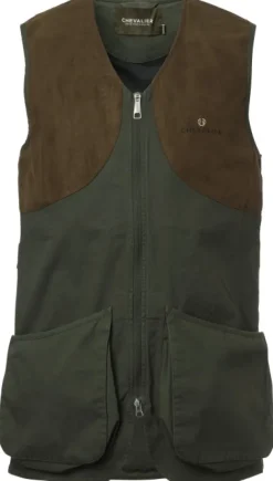 Chevalier M's Jay Shooting Vest Dark Green Outlet