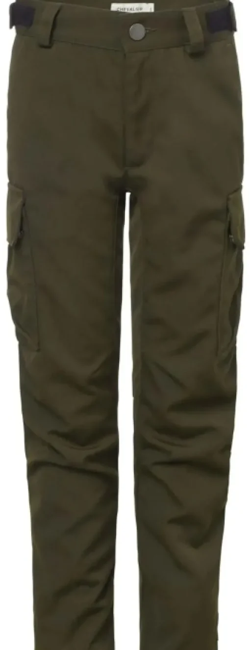 Piglet Pants Junior Leather lasten ulkoilu- ja metsästyshousut, ruskea-Chevalier Online