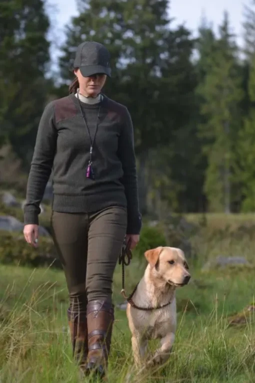Spey Stretch Pants naisten metsästyshousut, Tobacco Green-Chevalier Clearance