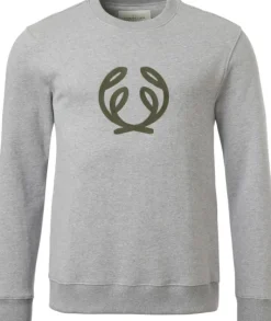 Symbol Sweatshirt collegepaita, harmaa-Chevalier Online