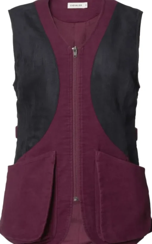 Chevalier Target Shooting Vest naisten ammuntaliivi, Wine Red Discount