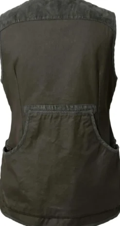 Vintage Dogsport koiranohjaajan liivi naisille, Leather Brown-Chevalier Hot