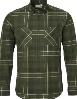Chevalier Willow Flannel Shirt flanellipaita, tummanvihreä Discount