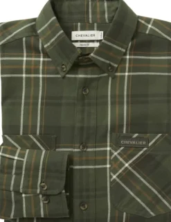 Chevalier Willow Flannel Shirt flanellipaita, tummanvihreä Discount
