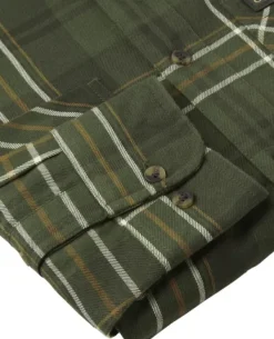 Chevalier Willow Flannel Shirt flanellipaita, tummanvihreä Discount
