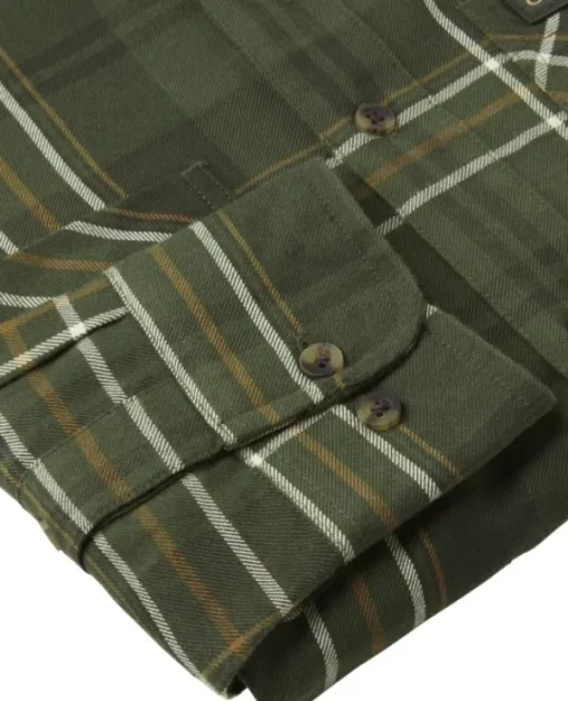 Chevalier Willow Flannel Shirt flanellipaita, tummanvihreä Discount