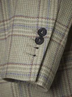 Chevalier Wiston Tweed Blazer, Willow Green Checked Clearance