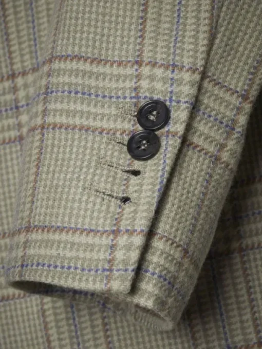 Chevalier Wiston Tweed Blazer, Willow Green Checked Clearance
